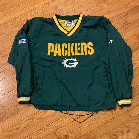 Champion Other - Vintage 90s Green Bay Packers Champion Windbreaker